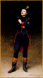 Albert Antoine Lambert - Portrait de l'acteur Léon Marais (1853-1891), dans le rôle de Martial de Thermidor de Victorien Sardou - P948 - Musée Carnavalet