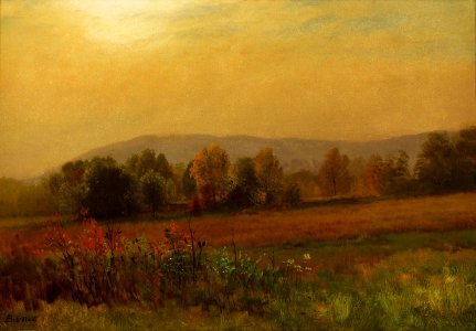 Albert Bierstadt - Autumn Landscape