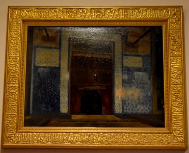 Albert Aublet - Intérieur de la mosquée Rüstem Pacha