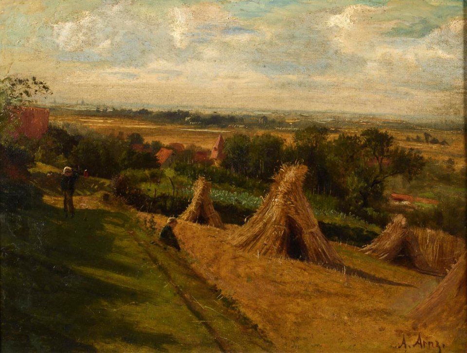 Albert Arnz Erntelandschaft