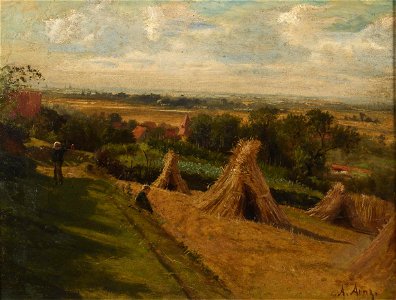 Albert Arnz Erntelandschaft