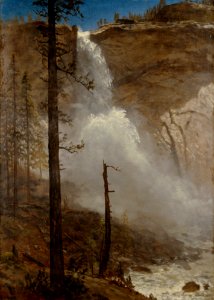 Albert Bierstadt - Falls of Yosemite (1880s)