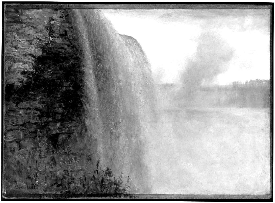 Albert Bierstadt - Niagara from the American Side - 64.418 - Museum of Fine Arts