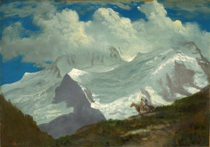 Albert Bierstadt - In the Rockies - 2007.121 - Fogg Museum