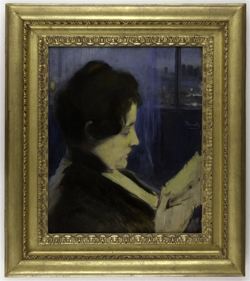 Albert Besnard - Portrait de madame Besnard, née Charlotte Dubray (1854-1931) - P2685 - Musée Carnavalet