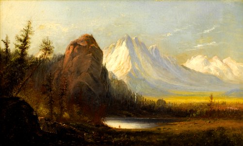 Manner of Albert Bierstadt - Cathedral Rock