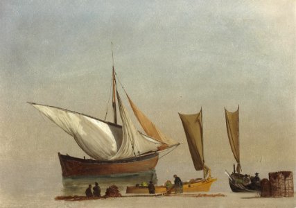 Albert Bierstadt - Fishing Boats