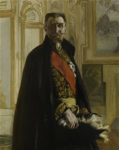 Albert Besnard - Portrait de Camille Barrère au palais Farnèse - PPP835 - Musée des Beaux-Arts de la ville de Paris