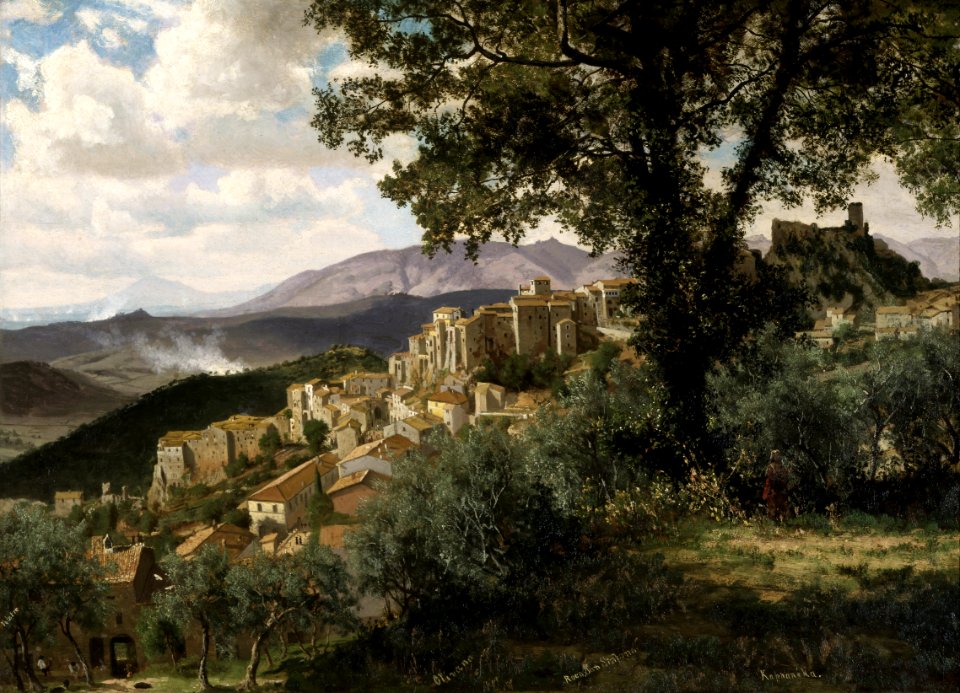 Albert Bierstadt - Olevano - 150-1953 - Saint Louis Art Museum