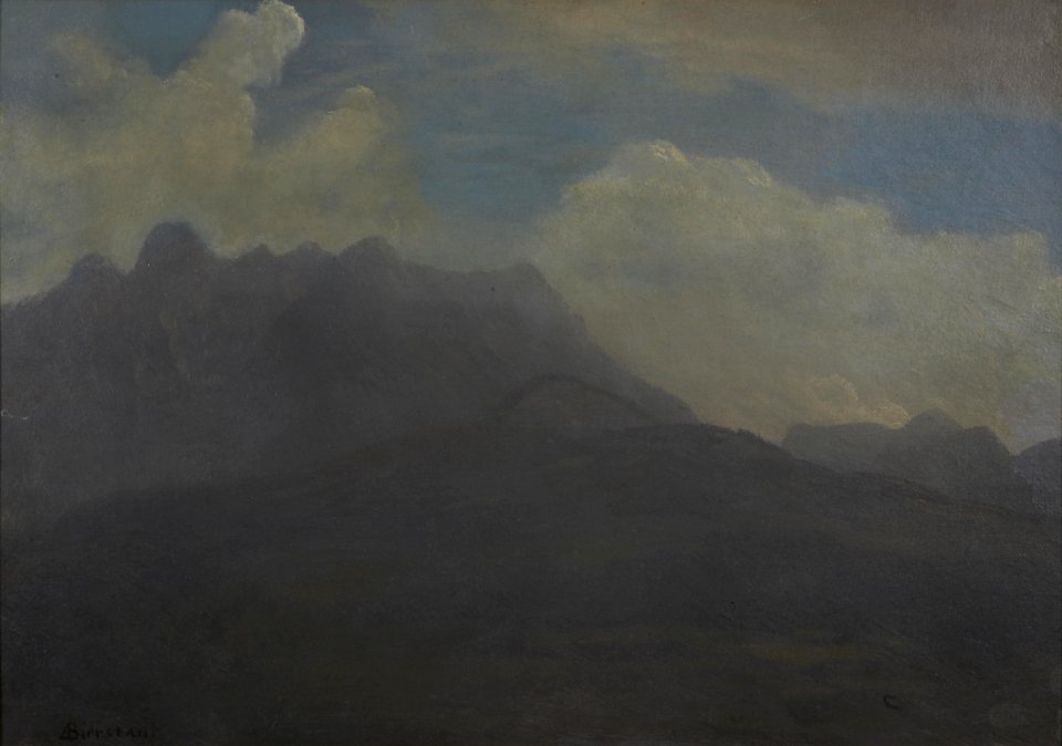 Albert Bierstadt - Mountains and foothills