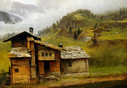 Albert Bierstadt - Mountain House