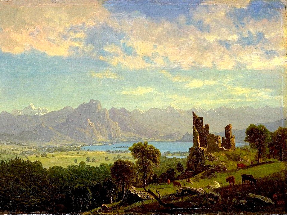 Albert Bierstadt - Scene in the Tyrol