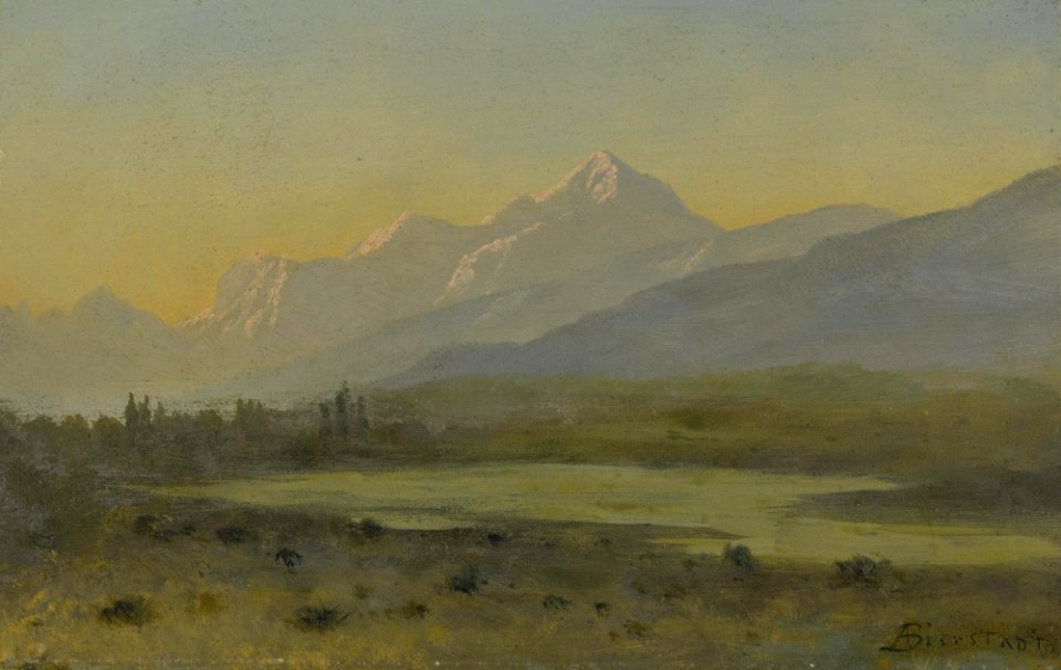 Albert Bierstadt - Owens Valley, California