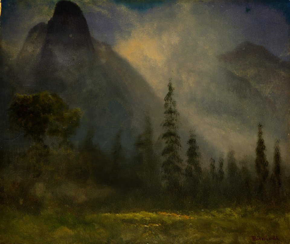 Albert Bierstadt -Yosemite Valley