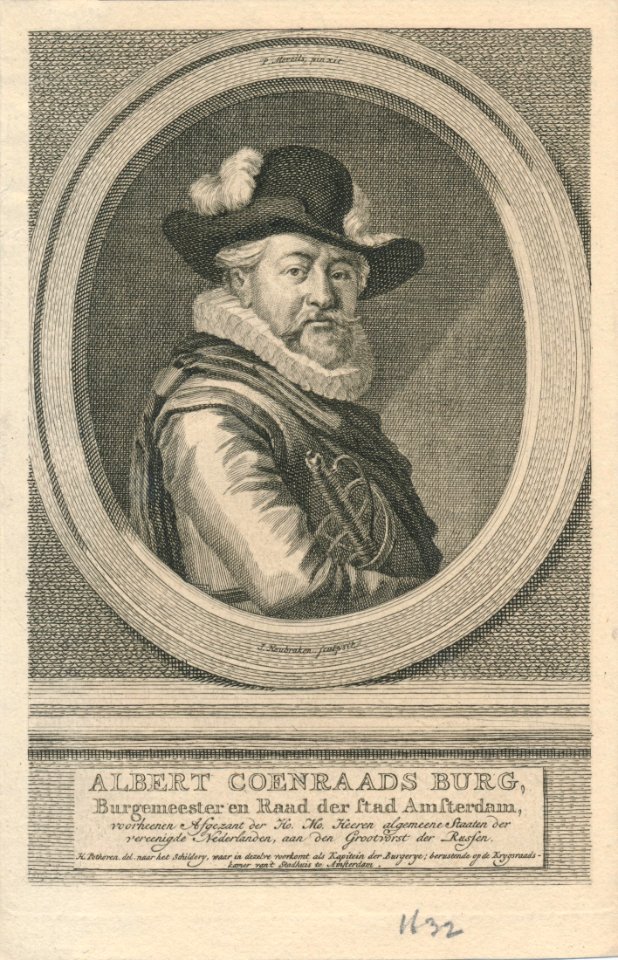 Albert Coenraads Burgh 1593-1647, Erfgoedcentrum Rozet, 300 191 d 2 B-41