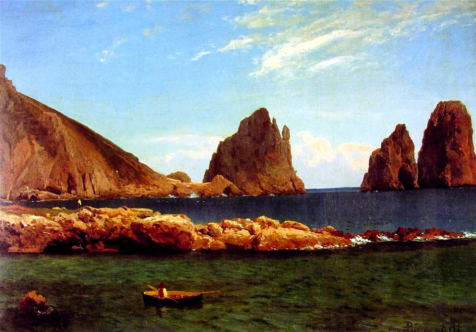 Albert Bierstadt Capri