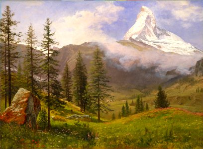 Albert Bierstadt - The Matterhorn - 1971.72 - Dallas Museum of Art