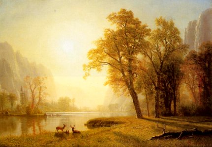 Albert Bierstadt Kings River Canyon California