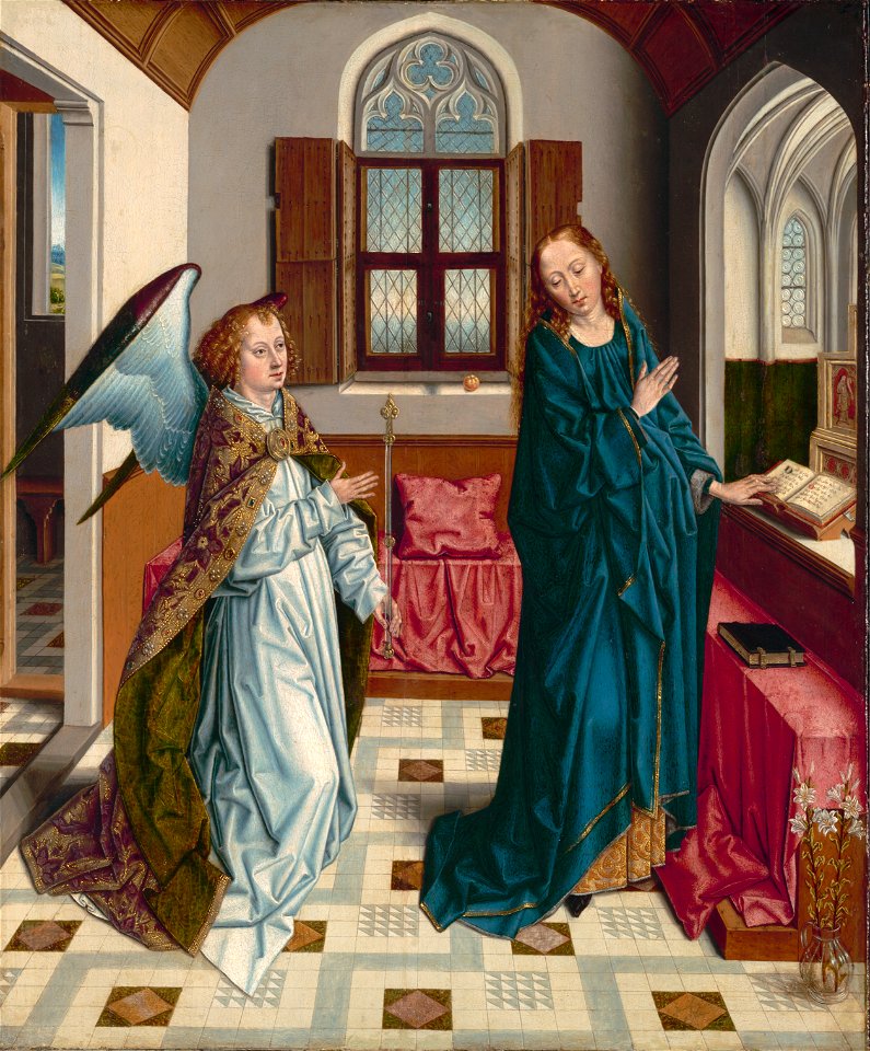 Albert Bouts - The Annunciation - 1942.635 - Cleveland Museum of Art