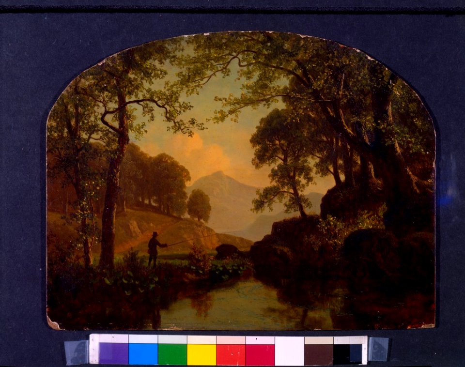 Albert Bierstadt - The Trout Brook - 1953.60 - Fogg Museum