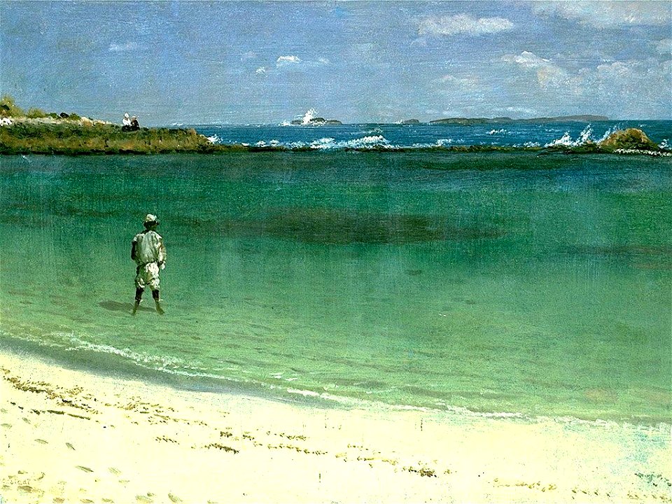 Albert Bierstadt - West Indies Coast Scene