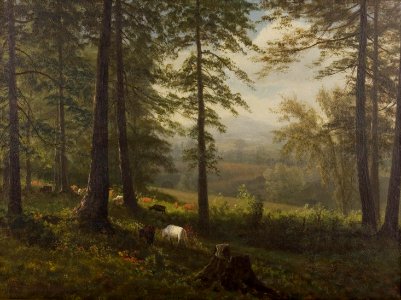 Albert Bierstadt - View to a Clearing