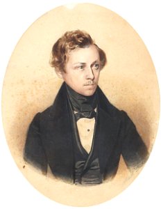 Albert Decker Herrenbildnis 1838