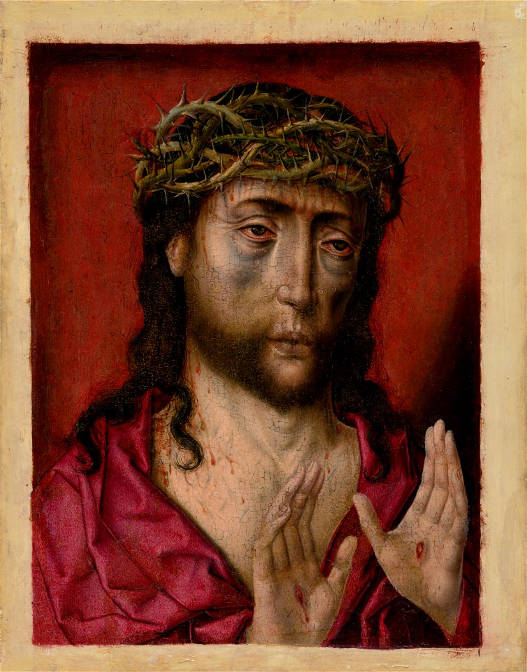 Albert Bouts - Christ with the Crown of Thorns (Tortured Christ) - O 550 - Slovak National Gallery