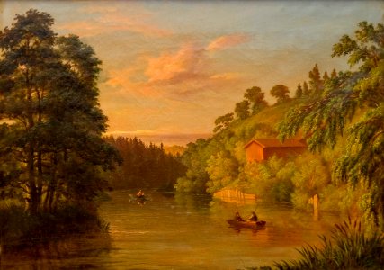 Albert Blombergsson-Insjölandskap