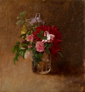 Albert Edelfelt - Flowers in a Glass - A III 1962 - Finnish National Gallery