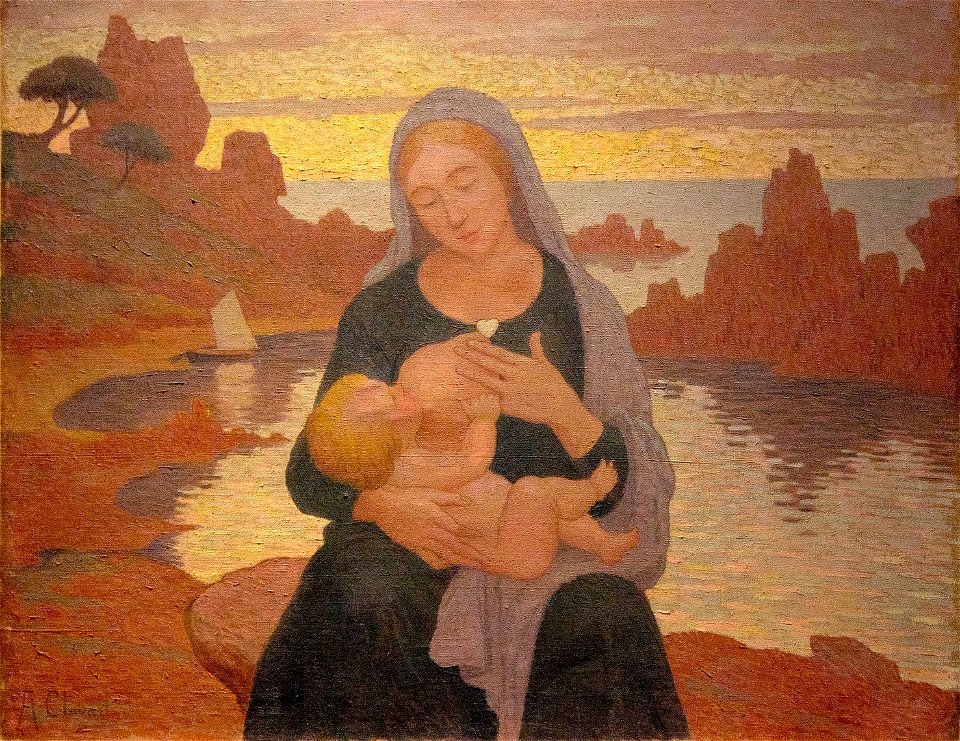 Albert Clouard La vierge des grèves