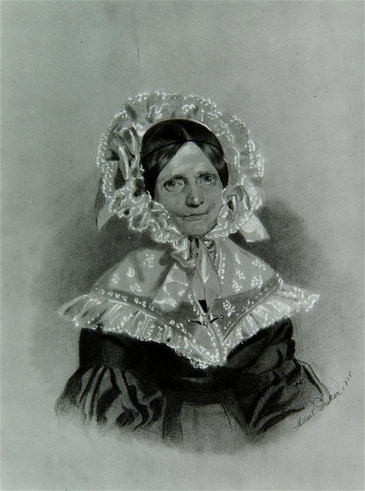 Albert Decker - Portret Terezije Rzehaczek
