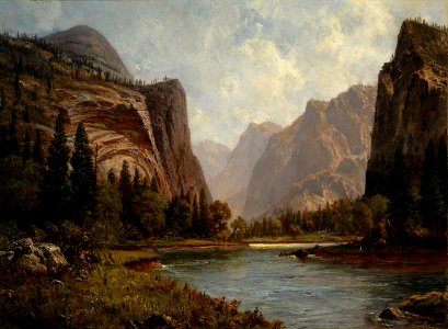 HRSOA AlbertBierstadt-Gates of Yosemite