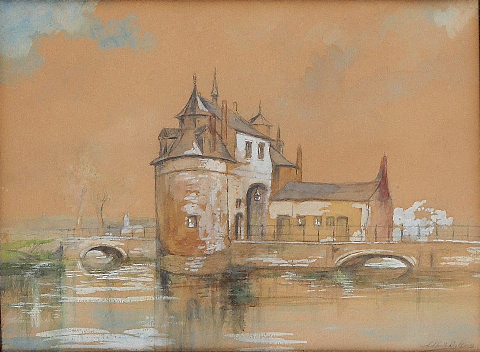 Albert Dillens Porte d'Ostende Bruges