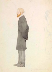 Albert Edelfelt - Caricature of Doctor Buistroff - A III 2022-57 - Finnish National Gallery