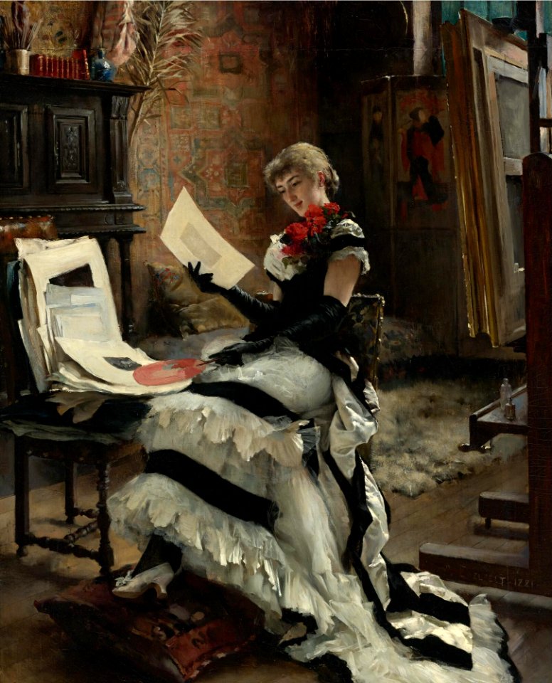 Albert Edelfelt - Chez L'Artiste (Les Gravures)