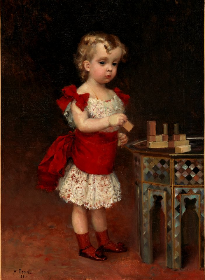 Albert Edelfelt - Grand Duke Andrei Vladimirovich as a child