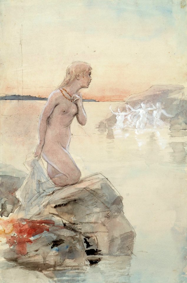 Albert Edelfelt - Aino - A III 2022-40 - Finnish National Gallery
