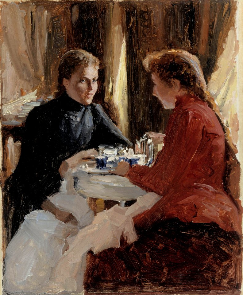 Albert Edelfelt - Elevenses - A III 1976 - Finnish National Gallery