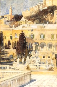 Albert Edelfelt - Palazzo Doria, Genova