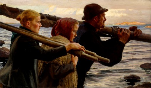Albert Edelfelt - In the Outer Archipelago - A I 622 - Finnish National Gallery