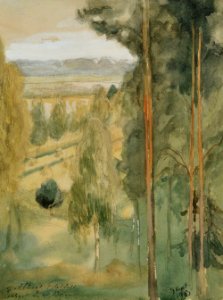 Albert Edelfelt - Landscape - A-1993-357 - Finnish National Gallery