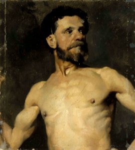 Albert Edelfelt - Miesmalli, akatemiaharjoitelma - A I 215 E - Finnish National Gallery
