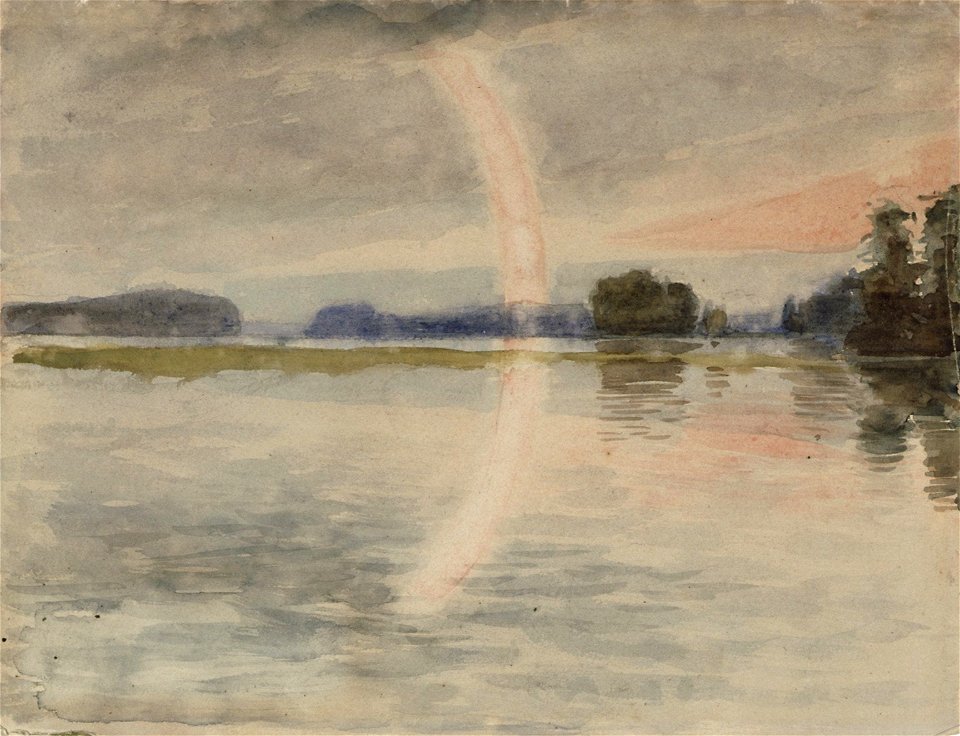 Albert Edelfelt - Rantamaisema - A-1993-358 - Finnish National Gallery