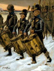 Albert Edelfelt - Originaalipiirustus Vänrikki Stoolin tarinain kuvitukseen