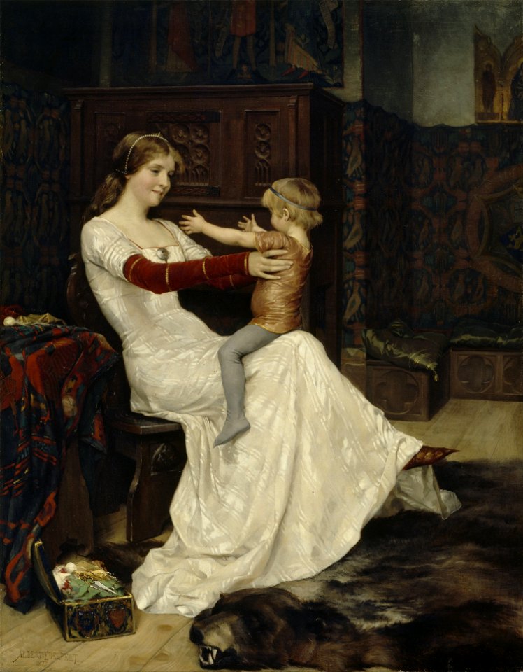 Albert Edelfelt - Queen Bianca - Google Art Project
