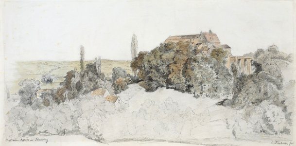 Albert Emil Kirchner Das alte Schloss in Starnberg