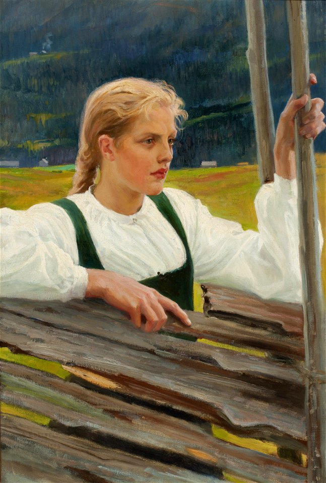 Albert Edelfelt - Solveig II