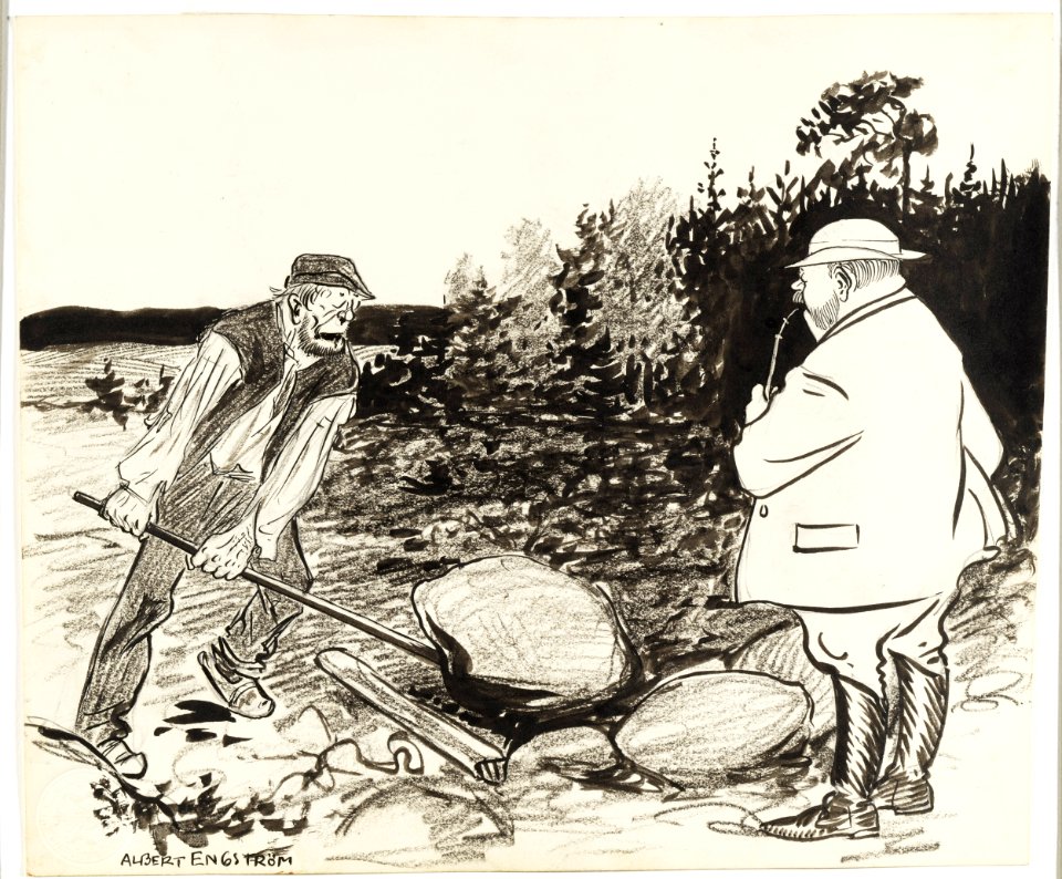 Albert Engström Lundgren the Master Thielska 95 E4