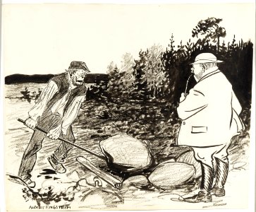 Albert Engström Lundgren the Master Thielska 95 E4